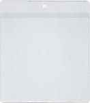 ChanCam vinyl sleeve, open short side, hanging document holder, insert size: 3 1/4 x 3 3/8, product size: 3 1/2 x 4 1/8, package quantity 500, 7.5 mil clear vinyl